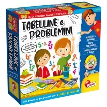 I'm a Genius Tabelline e Problemi Lisciani FUORI CATALOGO