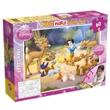 PUZZLE DF SUPERMAXI 60 SNOW WHITE LISCIANI FUORI CATALOGO