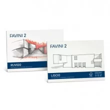 ALBUM FAVINI 2 24X33CM 110GR 20FG RUVIDO (Conf.10)