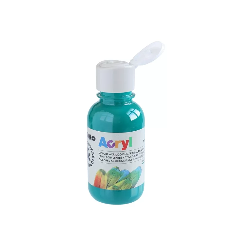 Colore acrilico fine Acryl 125ml verde smeraldo PRIMO