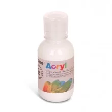 Colore acrilico fine Acryl 125ml bianco PRIMO