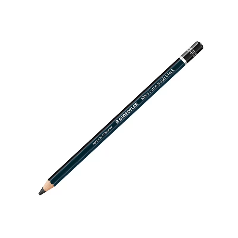 MATITA TIPO CARBONCINO MARS LUMOGRAPH BLACK 6B STAEDTLER (Conf.12)