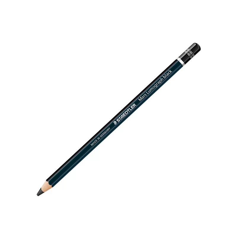 MATITA TIPO CARBONCINO MARS LUMOGRAPH BLACK 8B STAEDTLER (Conf.12)