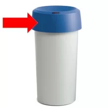 COPERCHIO ad ANELLO BLU MODO Round Rotho FUORI CATALOGO