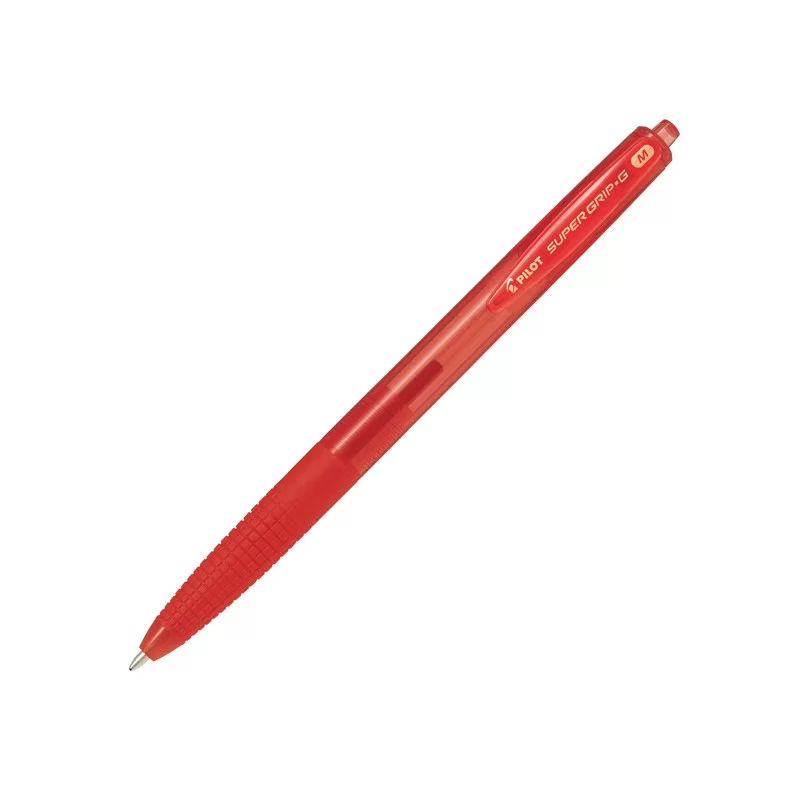 Penna a scatto SUPERGRIP G punta 1,00mm rosso PILOT (Conf.12)