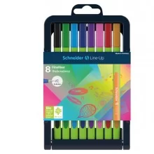Astuccio 8 fineliner LINE-UP 0,4mm colori ass. SCHNEIDER FUORI CATALOGO
