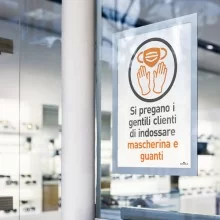 Cornice Duraframe® Sun A4 21x29,7cm argento DURABLE (Conf.2)