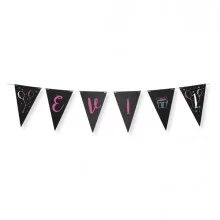 FESTONE LAVAGNA a BANDIERINE 4mt Securit