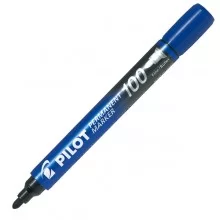 MARCATORE PERMANENTE 100 BLU P.TONDA 4.5MM PILOT (Conf.12)