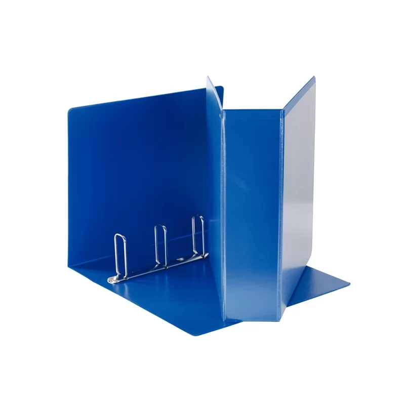 Raccoglitore DISPLAY MAXI 22x30cm 4Q H65mm blu personalizzabile ESSELTE