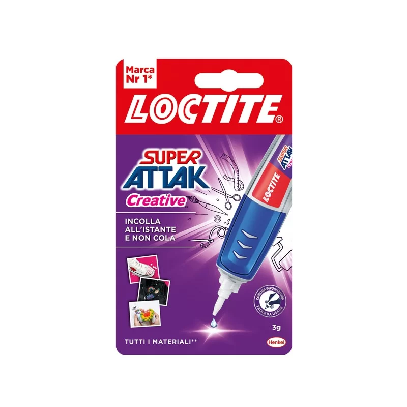 COLLA LOCTITE SUPER ATTAK CREATIVE 3gr