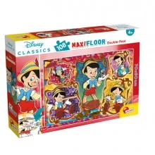 PUZZLE SUPERMAXI PINOCCHIO 108 PEZZI 70X50CM LISCIANI FUORI CATALOGO