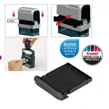 BLISTER DA 2 TAMPONI 6/9440 NERO TRODAT (Delist)