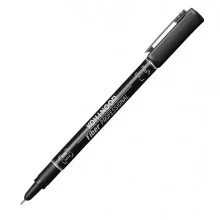 FINELINER PROFESSIONAL FIBER NERO 0,6MM (Conf.10)