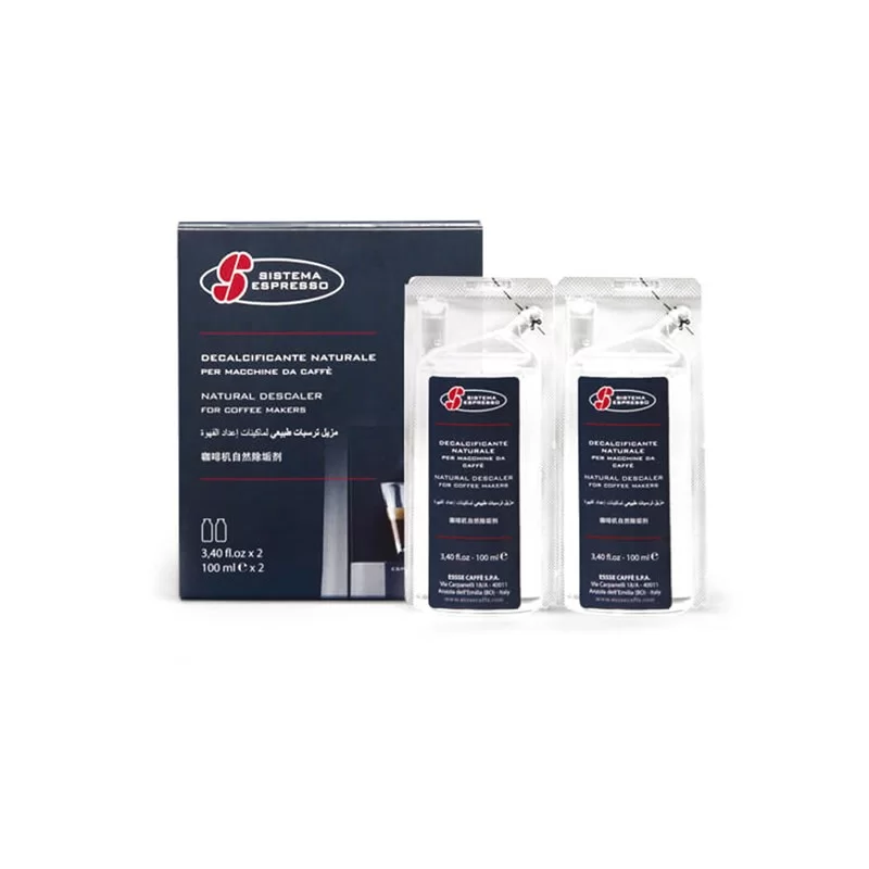 Astuccio decalcificante 2X100ml per macchina caffE' a capsule EssecaffE'