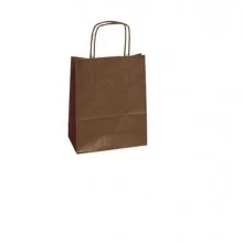 25 shoppers carta kraft 26x11x34.5cm twisted marrone FUORI CATALOGO