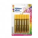 Blister colla glitter 6 penne 10,5ml oro DECO FUORI CATALOGO
