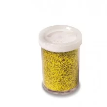 Glitter flacone grana fine 25ml oro DECO (Conf.12)