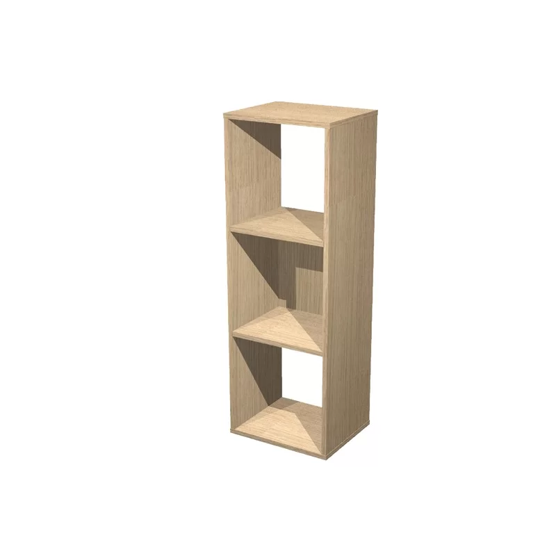 LIBRERIA 3 CASELLE 35,9x29,2cm-H103,9cm Rovere - RAINBOW