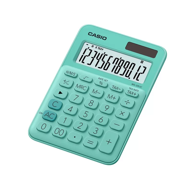 Calcolatrice da tavolo MS-20UC verde Casio FUORI CATALOGO