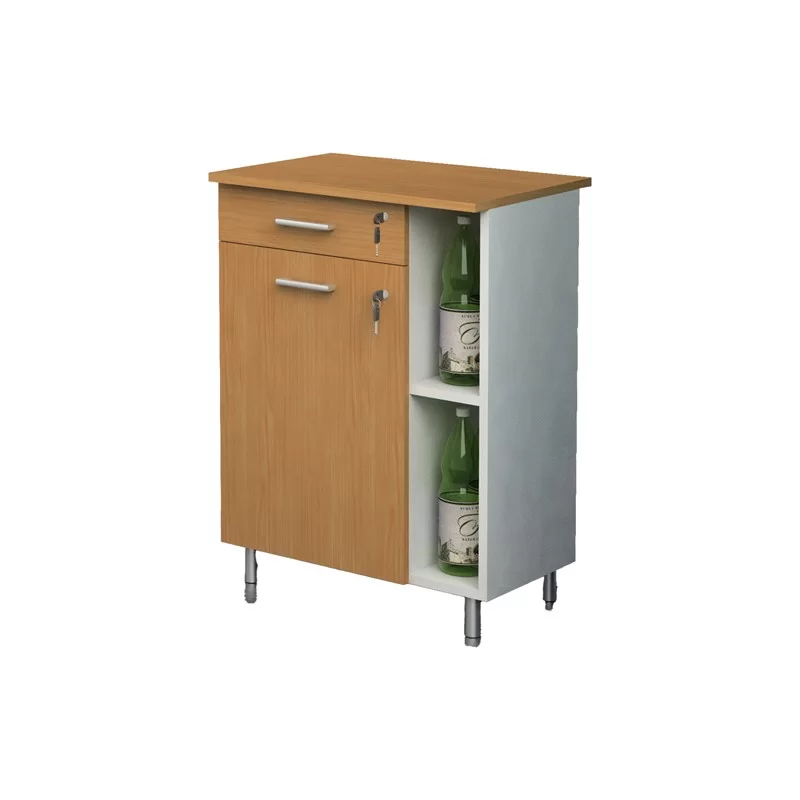 Mobile Punto CaffE' 60x45xH84cm Bicolore - Angolo Ristoro