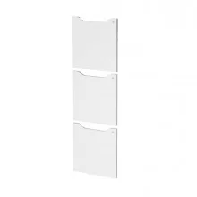 Set 3 ante c/serratura Bianco per casellari Maxi Rainbow