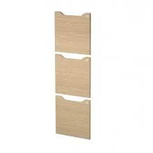 Set 3 ante c/serratura Rovere per casellari Maxi Rainbow