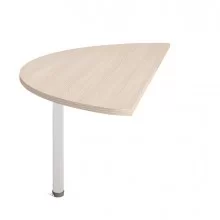 Terminale 180° per scrivania Compact Rovere - AgorA' Direction