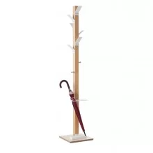 Appendiabiti a 6 posti legno/bianco EasyCloth