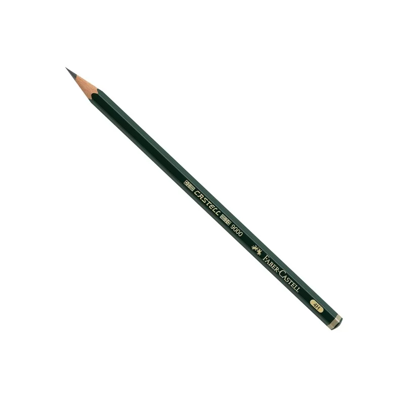 MATITA GRAFITE CASTELL 9000 4H esagonale FABER CASTELL (Conf.12)