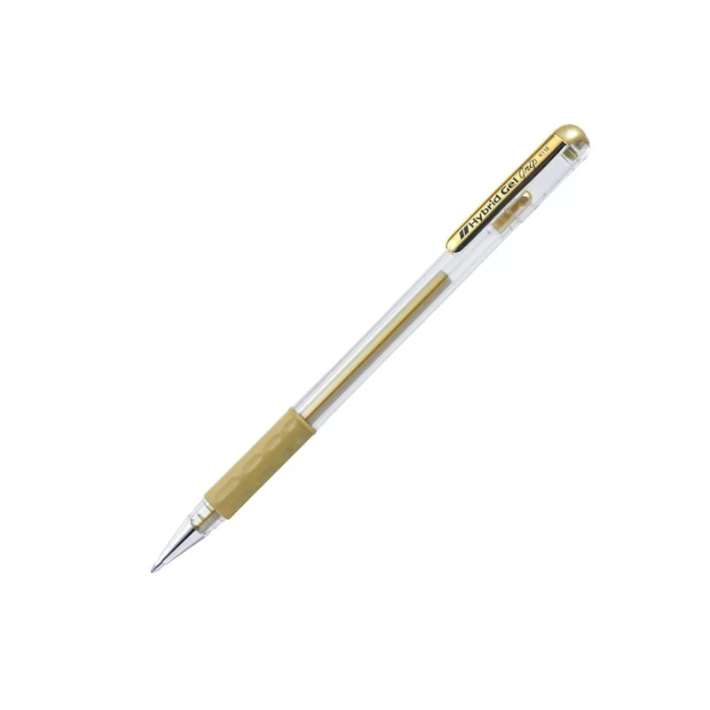 Roller Gel Hybrid Grip 0,8mm oro Pentel (Conf.12)