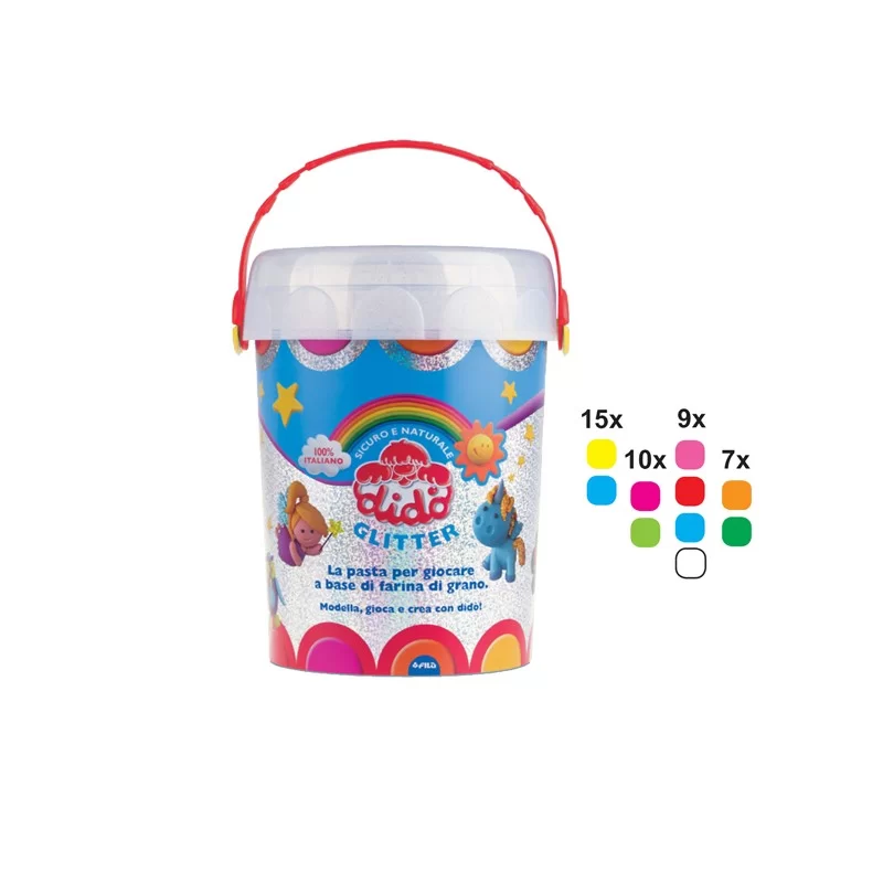Vaso 100 salsicciotti DidO' Glitter 50gr