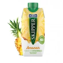 Succo Skipper gusto ANANAS BRICK 330ml Zuegg (Conf.18)
