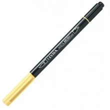 Pennarello a 2 punte AQUA BRUSH DUO giallo chiaro LYRA (Conf.10) FUORI CATALOGO