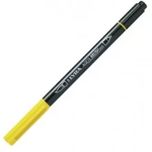 Pennarello a 2 punte AQUA BRUSH DUO giallo di cadmio limone LYRA (Conf.10) FUORI CATALOGO