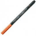 Pennarello a 2 punte AQUA BRUSH DUO arancio LYRA (Conf.10) FUORI CATALOGO