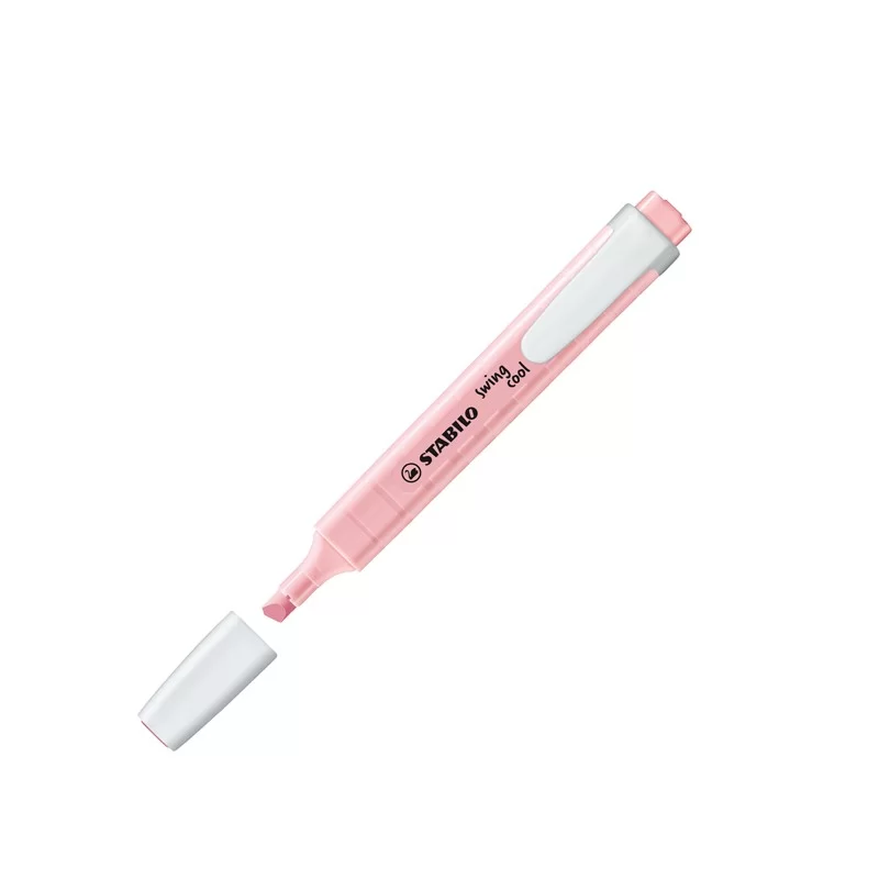 Evidenziatore SWING COOL pastel rosa antico STABILO 275/129-8 (Conf.10)
