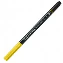 Pennarello a 2 punte AQUA BRUSH DUO giallo cromo chiaro LYRA L6520006 (Conf.10) FUORI CATALOGO