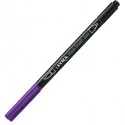 Pennarello a 2 punte AQUA BRUSH DUO violetto bluastro LYRA L6520037 (Conf.10) FUORI CATALOGO