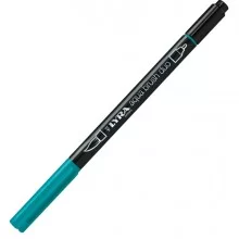 Pennarello a 2 punte AQUA BRUSH DUO verde Paolo Veronese LYRA L6520061 (Conf.10) FUORI CATALOGO