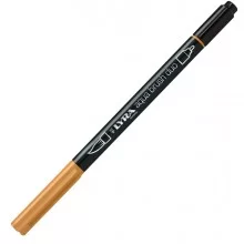 Pennarello a 2 punte AQUA BRUSH DUO ocra bruna LYRA L6520082 (Conf.10) FUORI CATALOGO