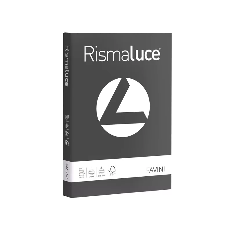Carta RISMALUCE 200gr A4 125fg grafite 72 Favini