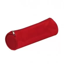 Astuccio con cerniera Rosso Tombolino Basic (Conf.12)