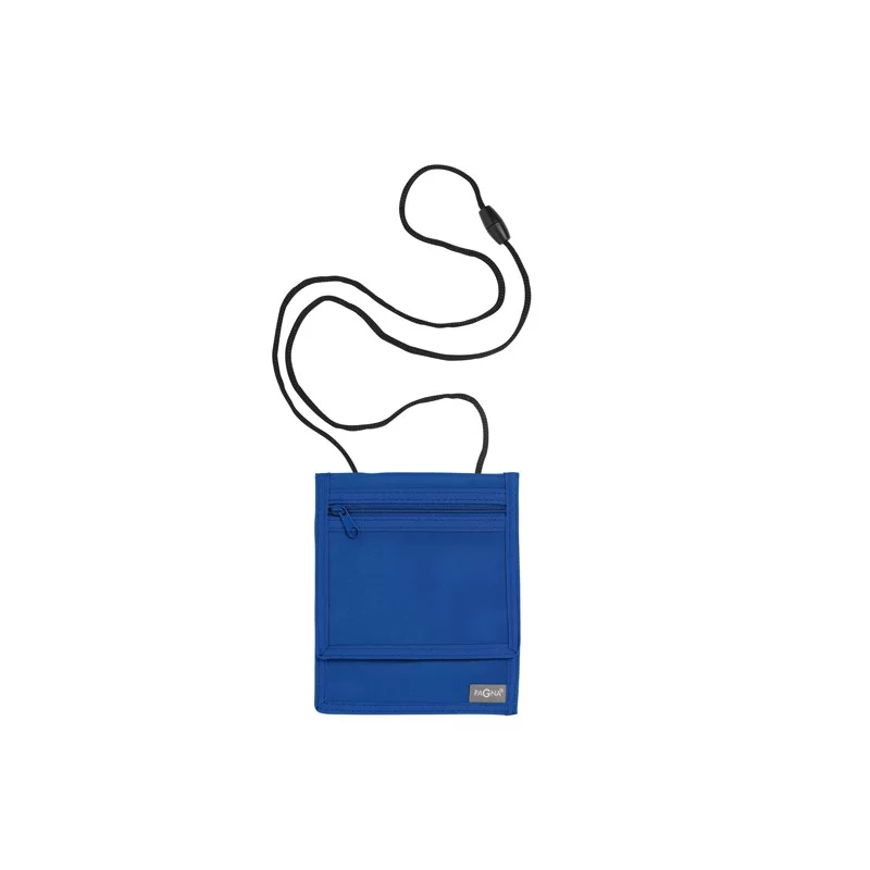 Portadocumenti da collo XL Blu Basic (Conf.3)