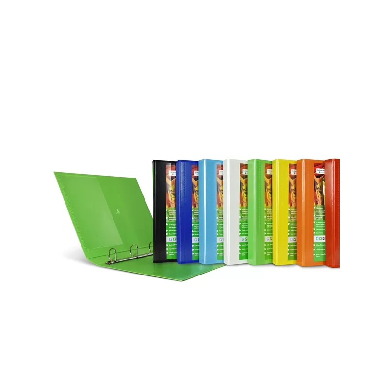 Raccoglitore personalizzabile NETTUNO TI 30 4D A422x30cm col.assortiti SEI ROTA (Conf.10)