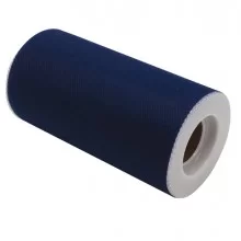 Tulle in rotolo 12,5cmx25mt blu Big Party FUORI CATALOGO