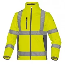 Giacca Softshell Moonlight 2 alta visibilitA' giallo fluo tg.L DeltaPlus