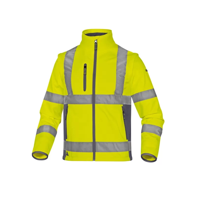 Giacca Softshell Moonlight 2 alta visibilitA' giallo fluo tg.L DeltaPlus