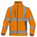 Giacca Softshell Moonlight 2 alta visibilitA' arancio fluo tg.XL DeltaPlus FUORI CATALOGO
