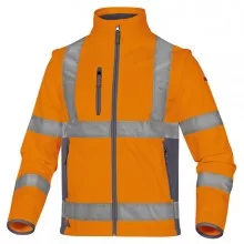 Giacca Softshell Moonlight 2 alta visibilitA' arancio fluo tg.XL DeltaPlus FUORI CATALOGO